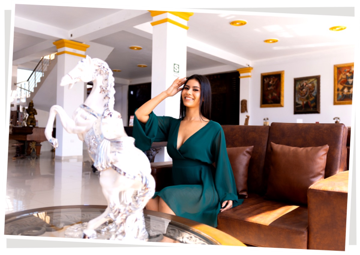 Recepción del hotel